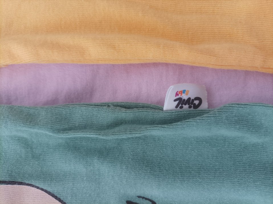 Sarı ve Yeşil Erkek Bebek Askılı Body - Görsel 2