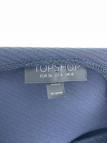 36 Beden lacivert Renk Topshop Kısa Elbise %70 İndirimli.