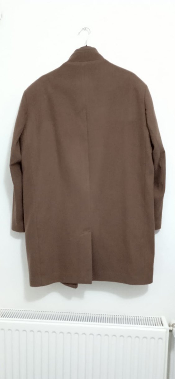 Erkek Kaşmir Kaban 58 beden - Görsel 3