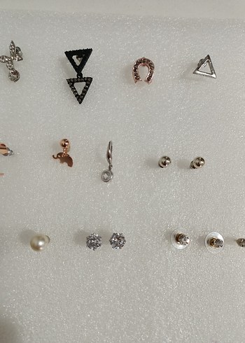 Kadın Mini Tekli Küpeler - Görsel 3