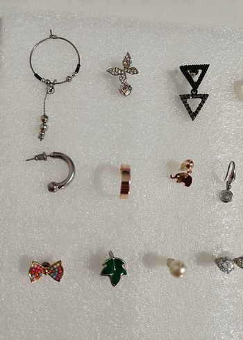 Kadın Mini Tekli Küpeler - Görsel 2