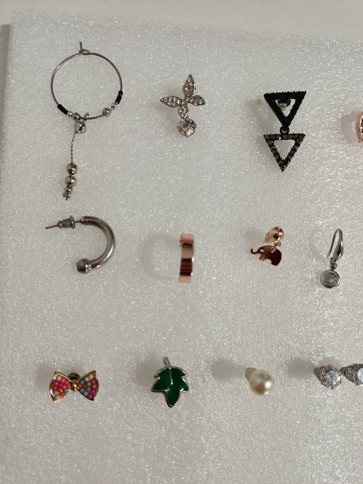 Kadın Mini Tekli Küpeler - Görsel 2