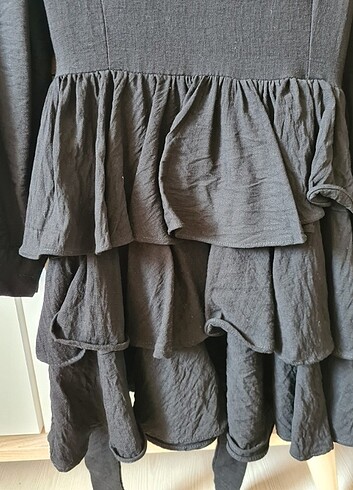 Cream rouge Etegi kat kat elbise - Görsel 6