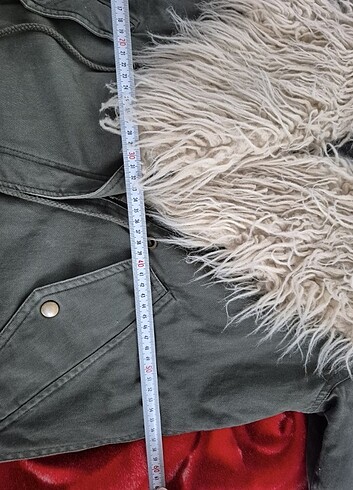 Suni kürklü parka - Görsel 8
