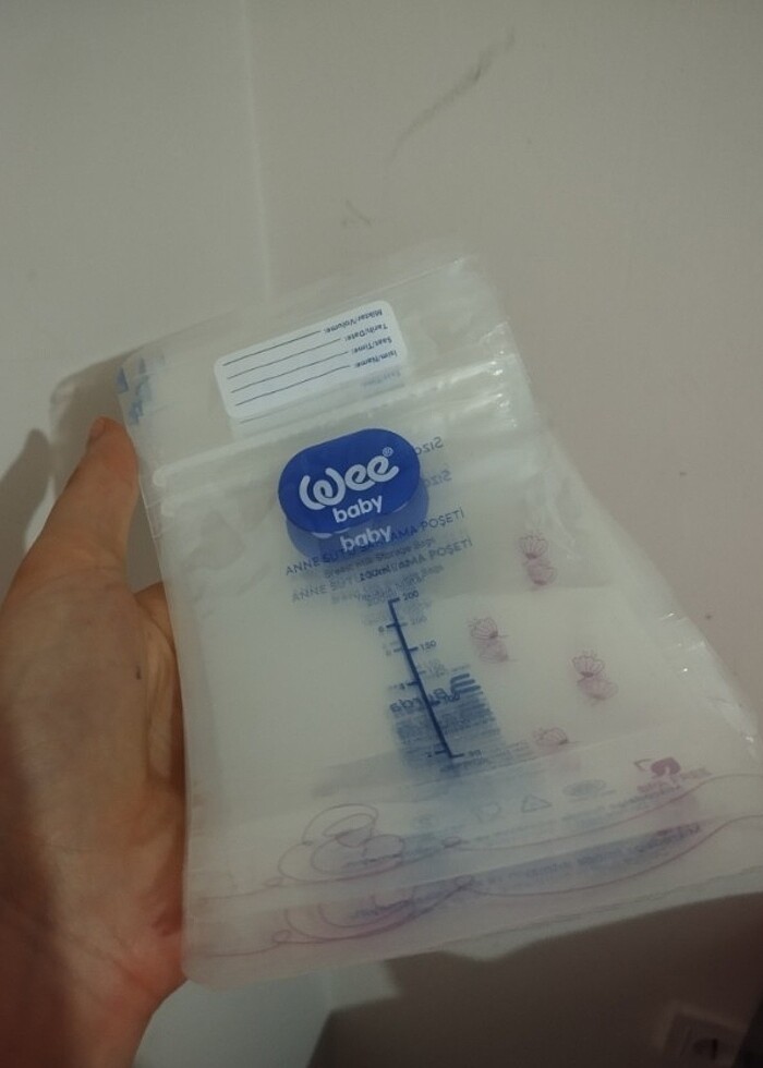 Anne sütü saklama poşeti - Görsel 4