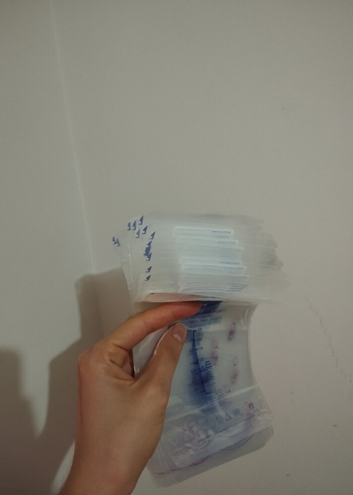 Anne sütü saklama poşeti - Görsel 5