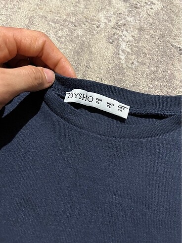 xl Beden lacivert Renk OYSHO CROP