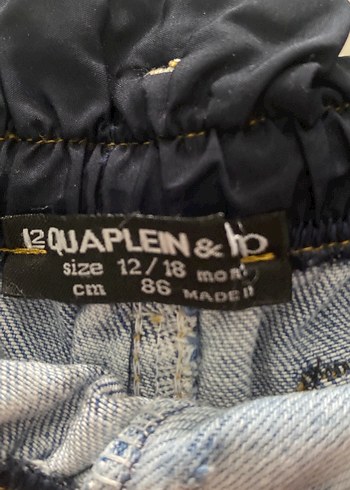 Renkli Nakışlı Bol Kesim Kız Kot Pantolon - Görsel 5