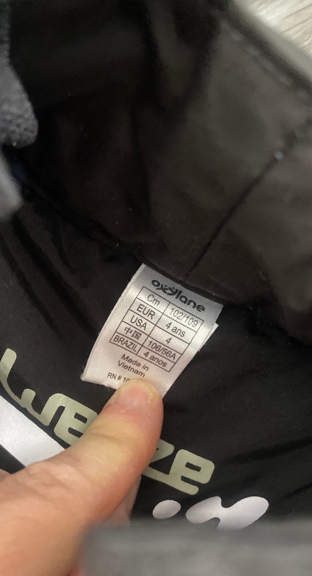 Wedze çocuk kayak pantolonu - Görsel 4