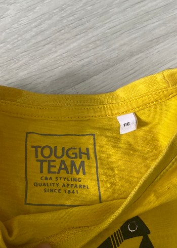 Sarı Baskılı Erkek Çocuk Tişörtü - Görsel 2