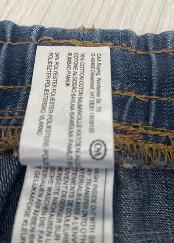 Gri Mavi Rahat Kesim Erkek Kot Pantolon - Görsel 6