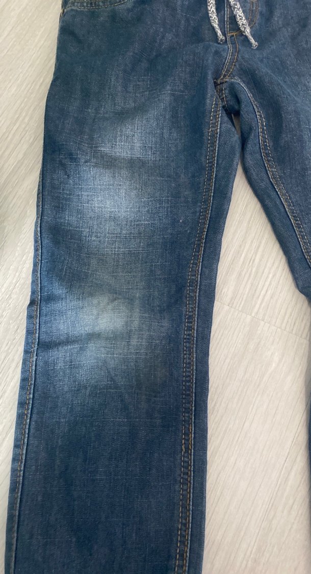 Gri Mavi Rahat Kesim Erkek Kot Pantolon - Görsel 2