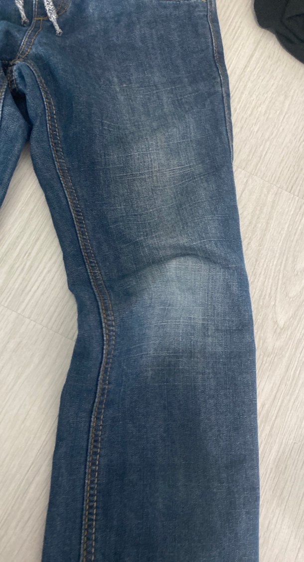 Gri Mavi Rahat Kesim Erkek Kot Pantolon - Görsel 3