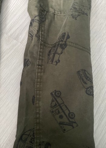 Erkek Çocuk Kamuflaj Desenli Bol Kesim Pantolon - Görsel 3