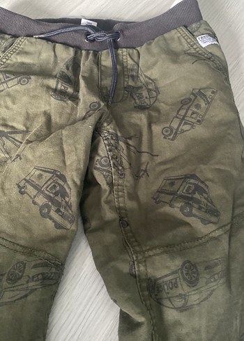 Erkek Çocuk Kamuflaj Desenli Bol Kesim Pantolon - Görsel 2