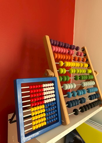 Ikea ikea ahsap abekus ve normal abekus