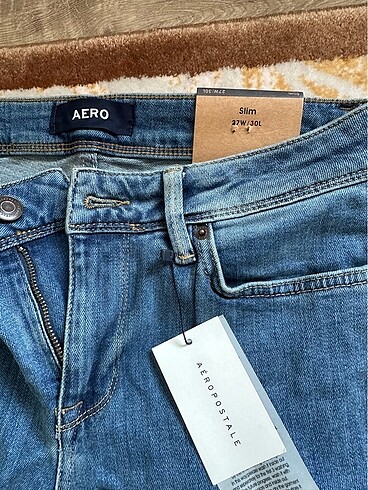 Aeropostale SIFIR JEAN KOT BAYAN pantalon