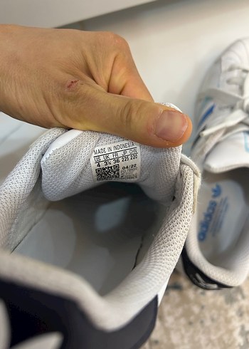 36 Beden beyaz Renk Adidas süperstar