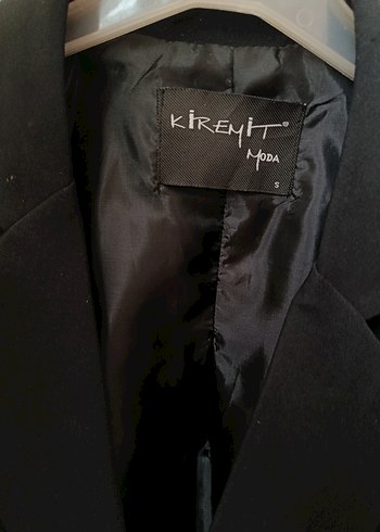 Kadın Siyah Düğmeli  Blazer - Görsel 2