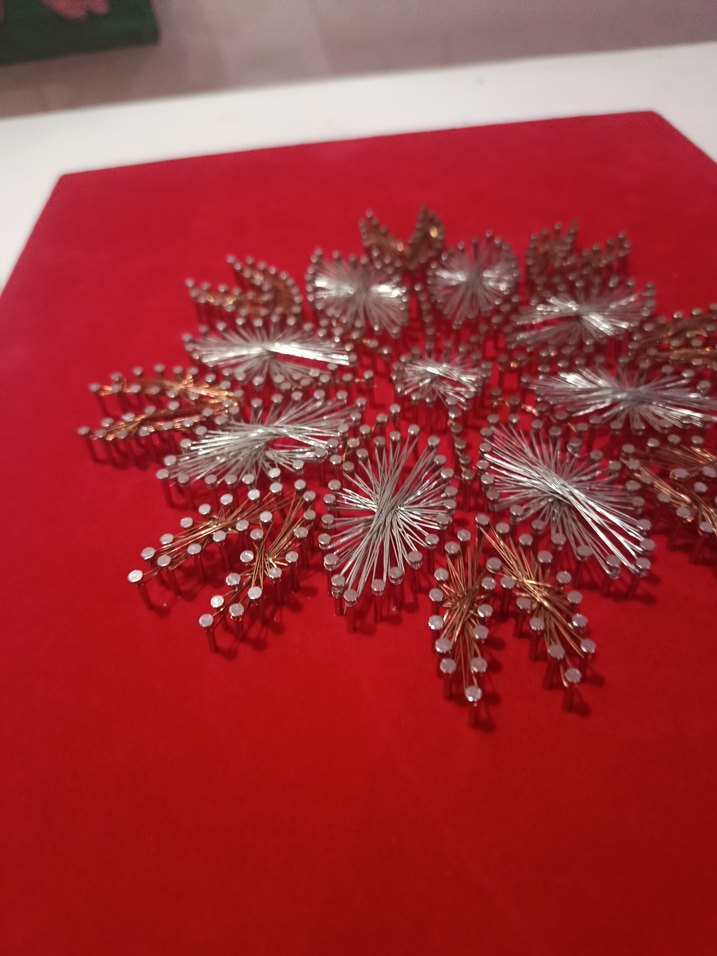 Kırmızı Kapaklı Geleneksel El İşi filografi - Görsel 2