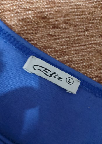 l Beden Mavi Kadın Uzun Kollu Bluz