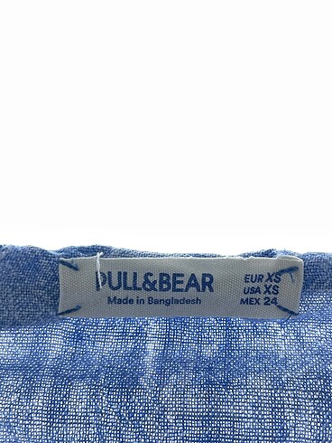 xs Beden mavi Renk Pull and Bear Kısa Elbise %70 İndirimli.