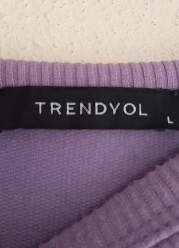 l Beden mor Renk Fırfırlı tunik