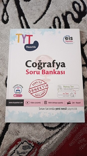 EİS YAYINLARI TYT COĞRAFYA SORU BANKASI