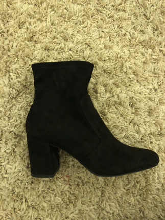 Süet bootie