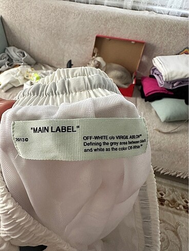 s Beden beyaz Renk Off-white eşofman altı