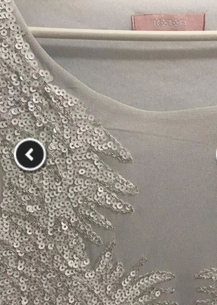 Koton şık pullu elbise - Görsel 3