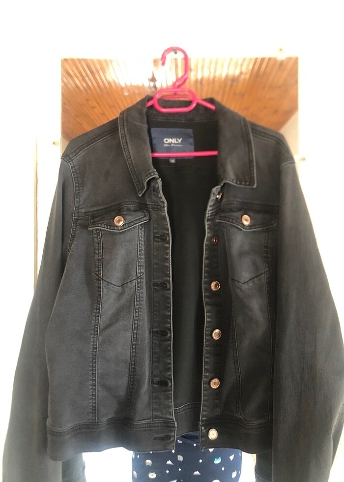 Kadın kot ceket - Görsel 2