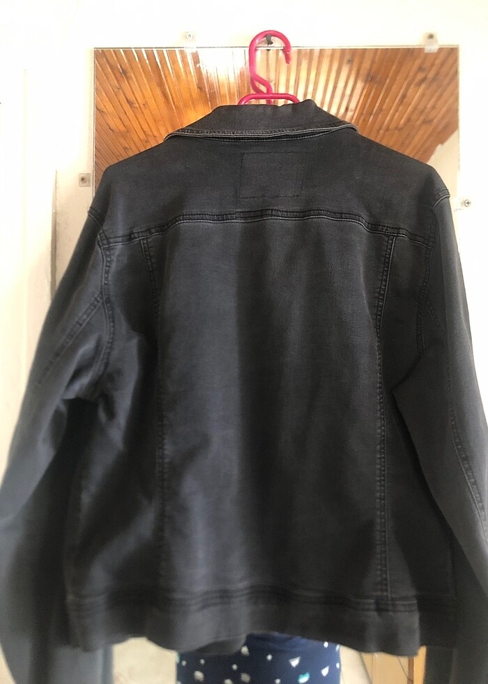 Kadın kot ceket - Görsel 3