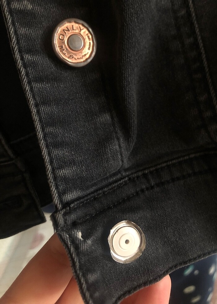 Kadın kot ceket - Görsel 5