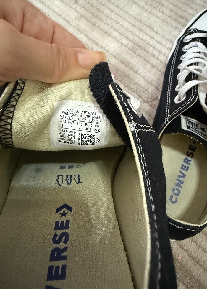 Converse Siyah - Görsel 4