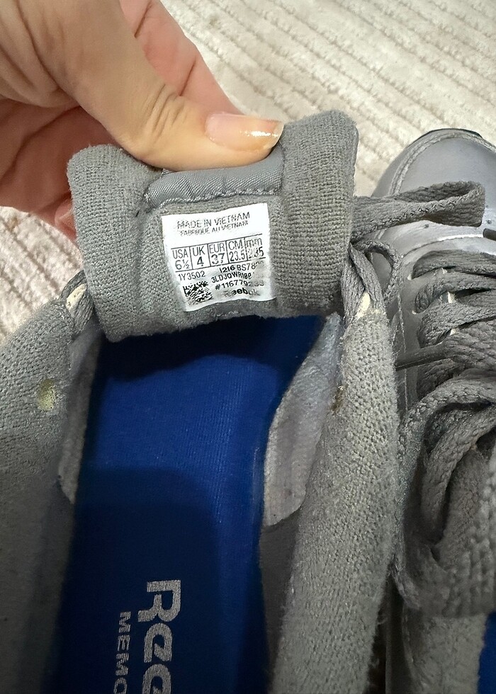 Reebok Gri Kadın Ayakkabı - Görsel 4