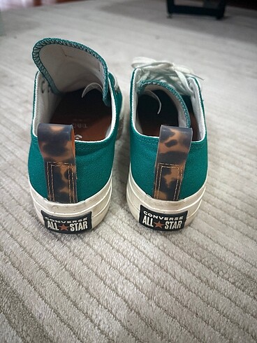 Yeşil yüksek taban converse - Görsel 3