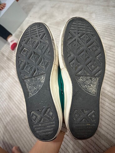 Yeşil yüksek taban converse - Görsel 5