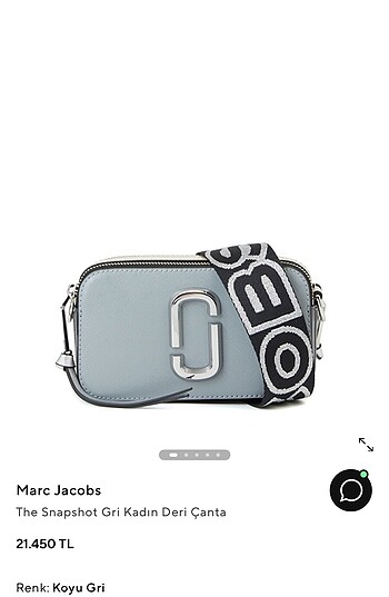 Beden gri Renk Marc Jacobs Çanta