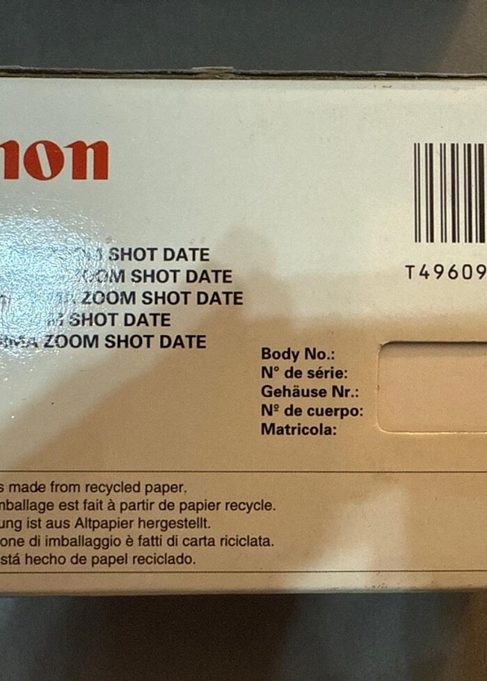Canon Zoom Shot Date Prima - Görsel 3