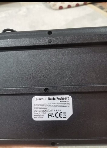  Beden Renk A4 Tech km 720 Q klavye