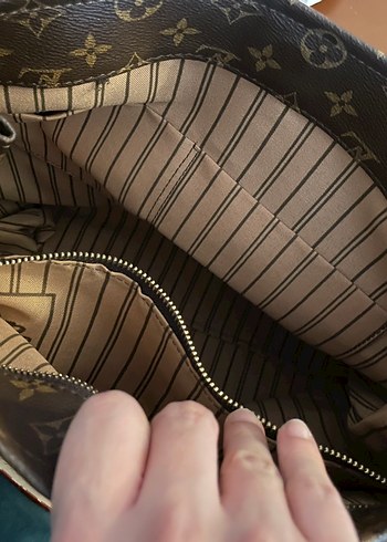 Kahverengi Deri Parisian Kadın Çanta - Görsel 4