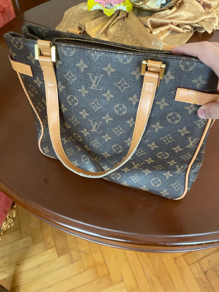 Kahverengi Baskılı Deri Tokalı Kadın Çanta - Görsel 4