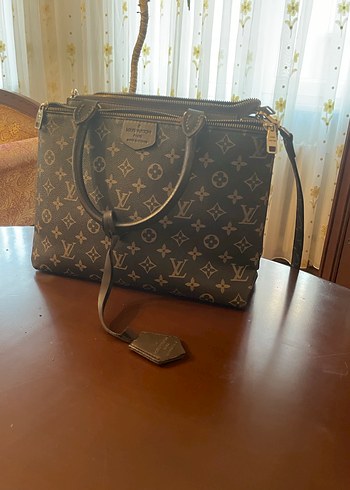 Klasik Kahverengi Deri Kadın Çanta - Görsel 2