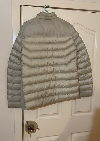 Bej Fermuarlı Erkek mont - Görsel 2