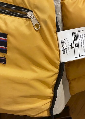 Bej Fermuarlı Erkek mont - Görsel 5