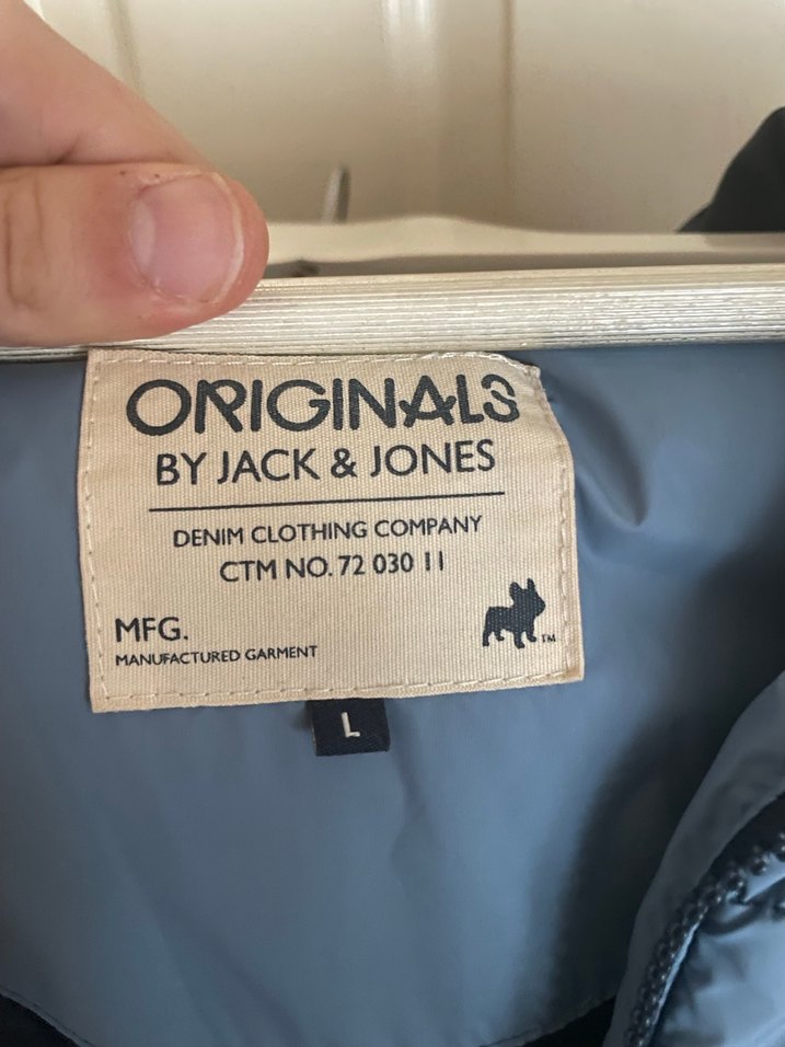 Mavi Kapüşonlu Günlük erkek mont - Görsel 3