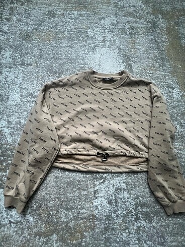 Uzun kollu crop - Görsel 2