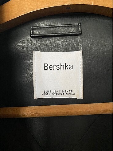 Bershka Deri blazer ceket