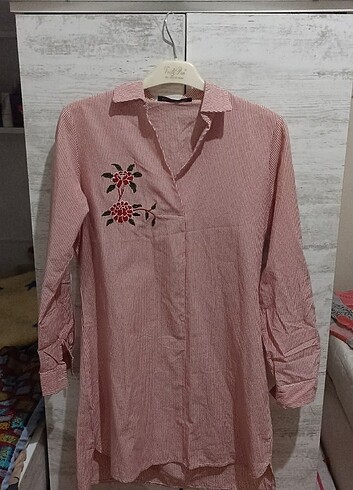 çizgili tunik gömlek 